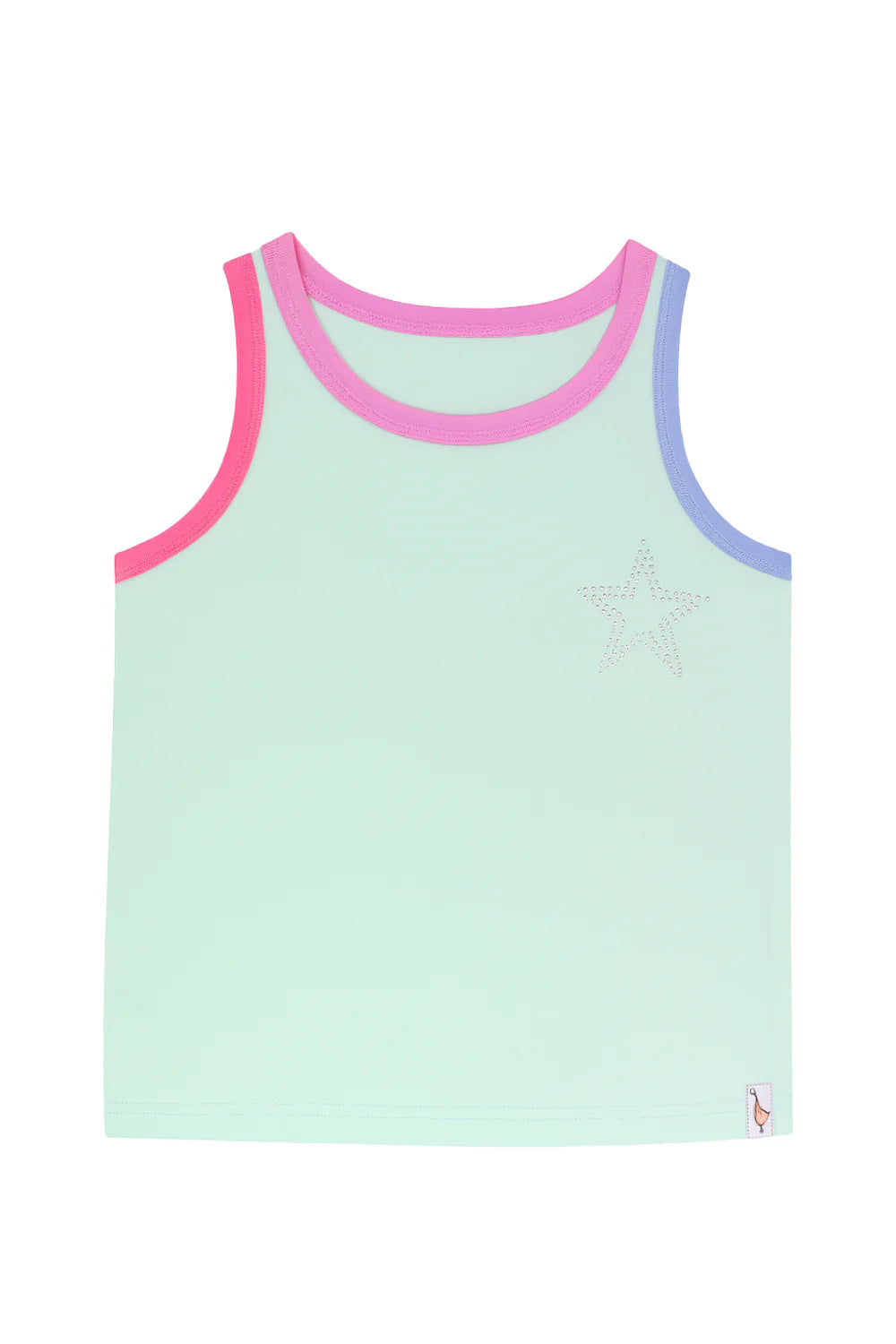 Rhinestone Star Tank Top