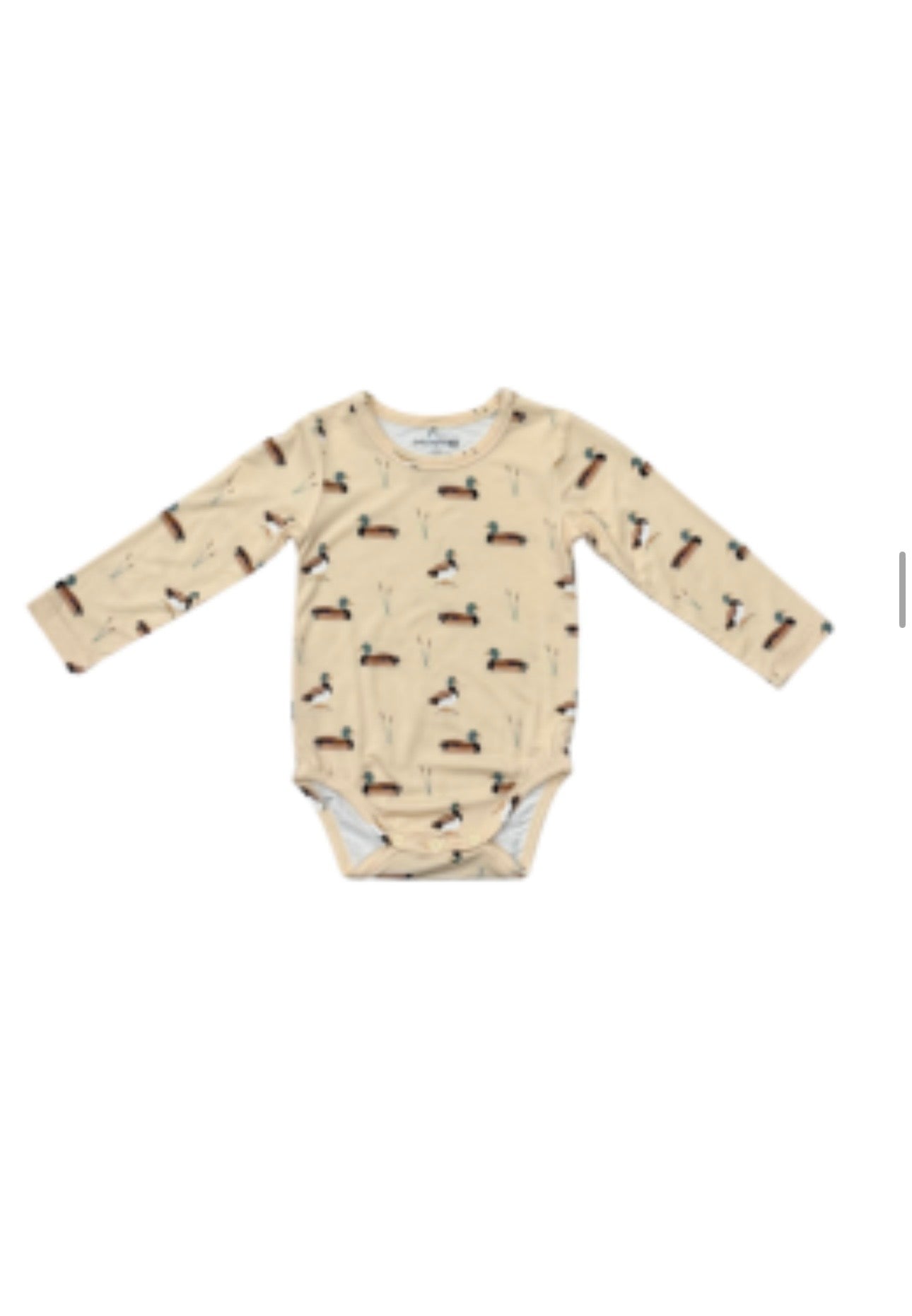 Mallard Ducks Long Sleeve Bodysuit
