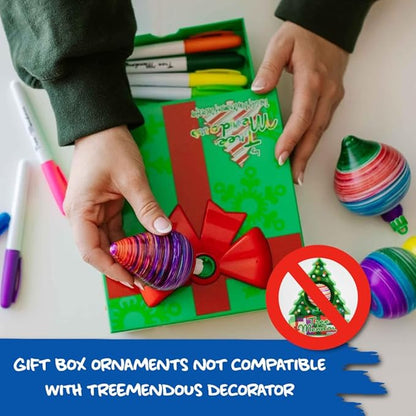 Gift Box Ornament Decorating Kit