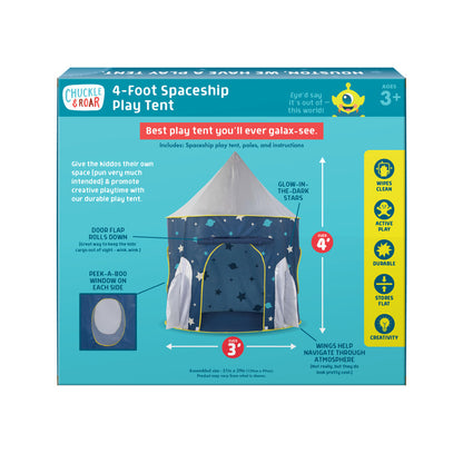 Spaceship Pop-Up Kids Play Tent