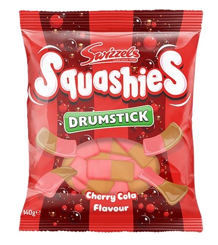 Squashies UK Cherry Cola 140g Bag