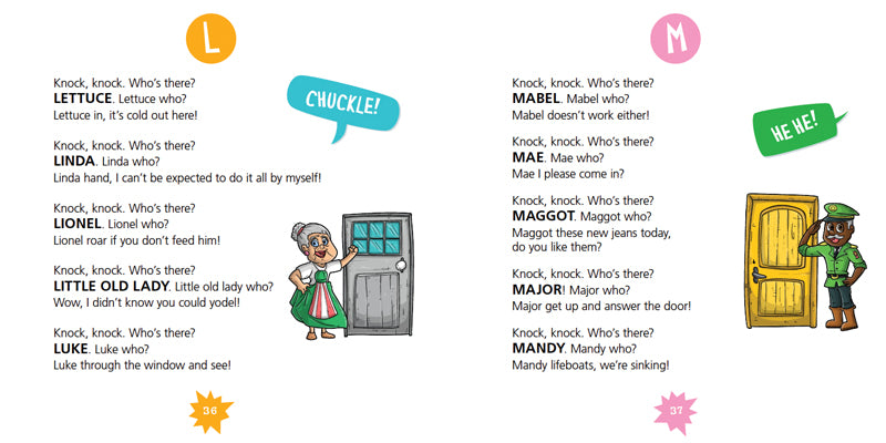 A to Z Knock-Knock Joke Book