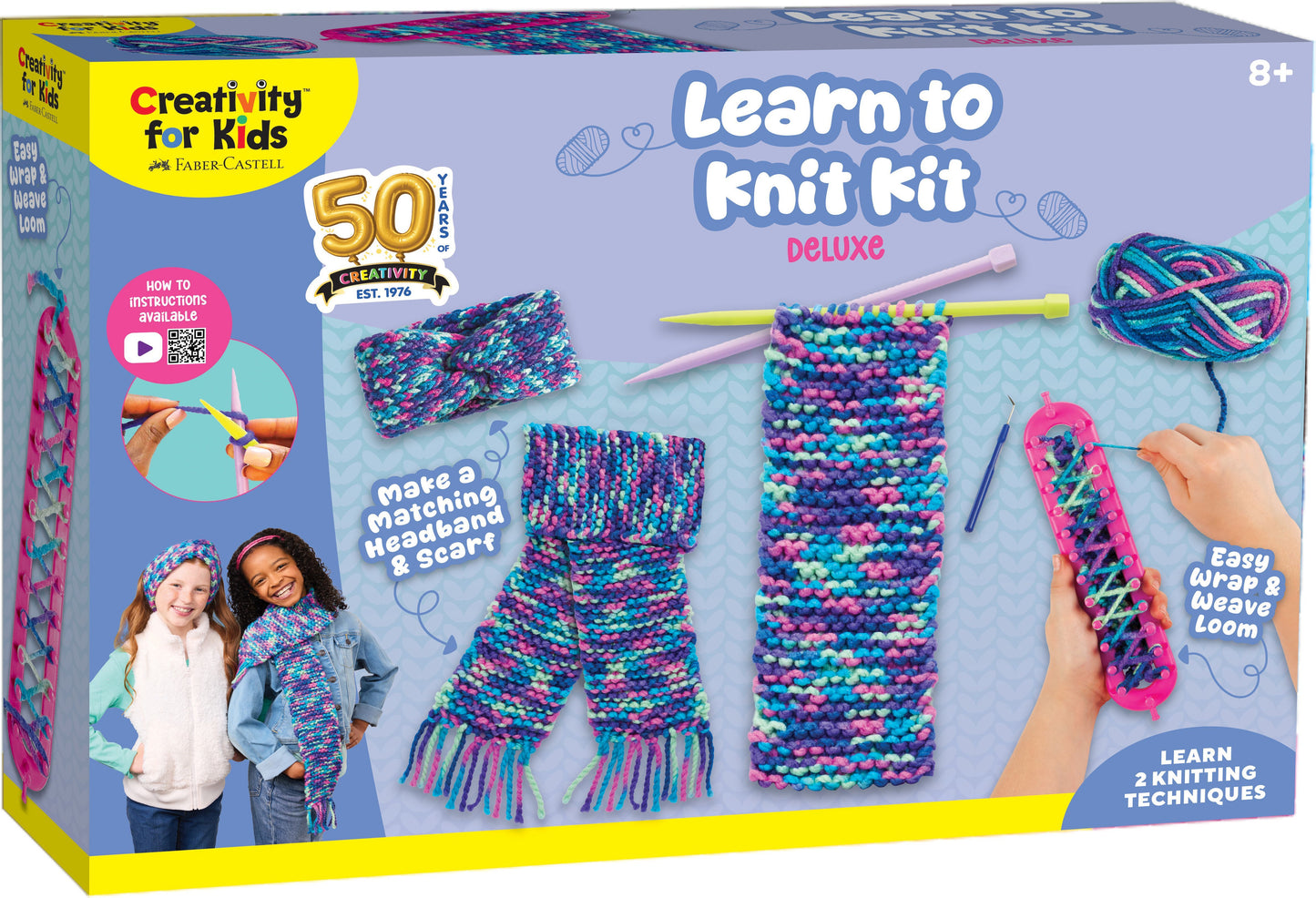 Learn to Knit Kit Deluxe