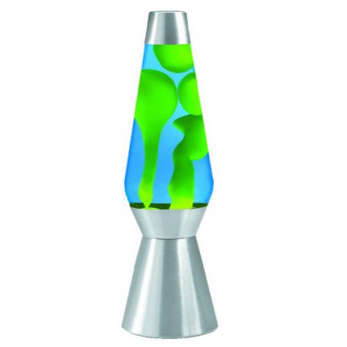 27″ LAVA Lamp Grande – Yellow/Blue/Silver