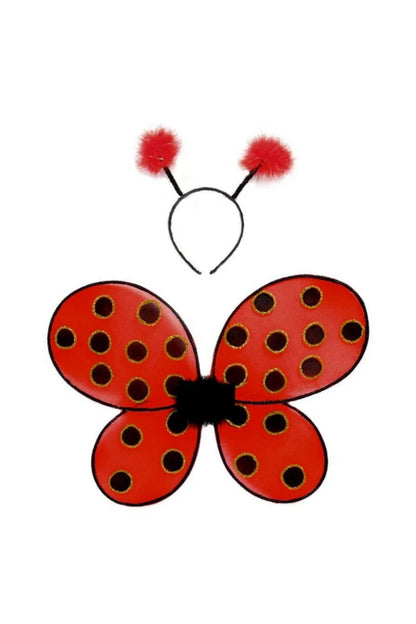 Gp Ladybug Wings & Headband