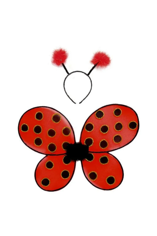Gp Ladybug Wings & Headband