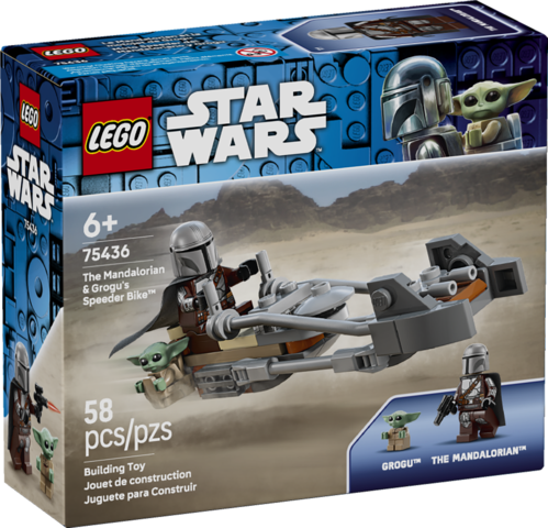 Starwars 75436 The Mandalorian & Grogu's Speeder Bike