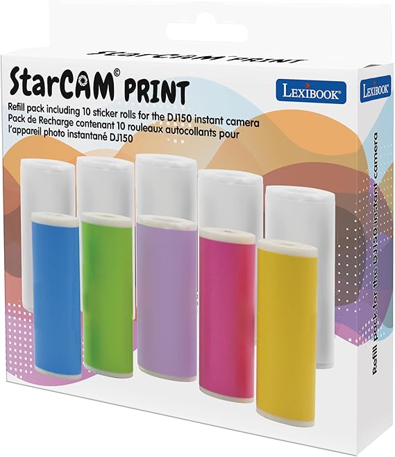 Lexibook Starcam Kid-Cam Sticker Rolls