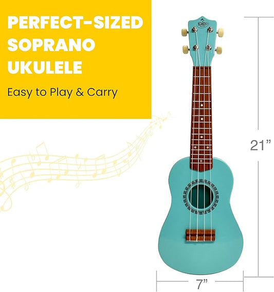 Kakoo Ukulele - Sea Foam Green