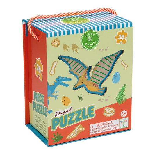 Shaped 40pc Puzzle - Dino Box