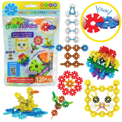 Brain Flakes 120pcs Starter Set (Multi-color)