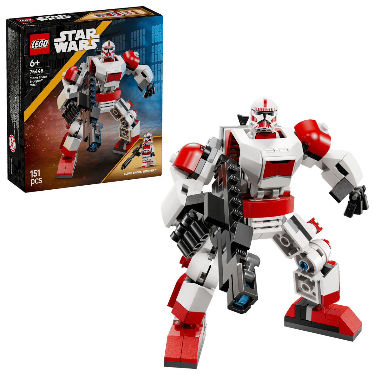 Starwars 75448 Clone Shock Trooper Mech