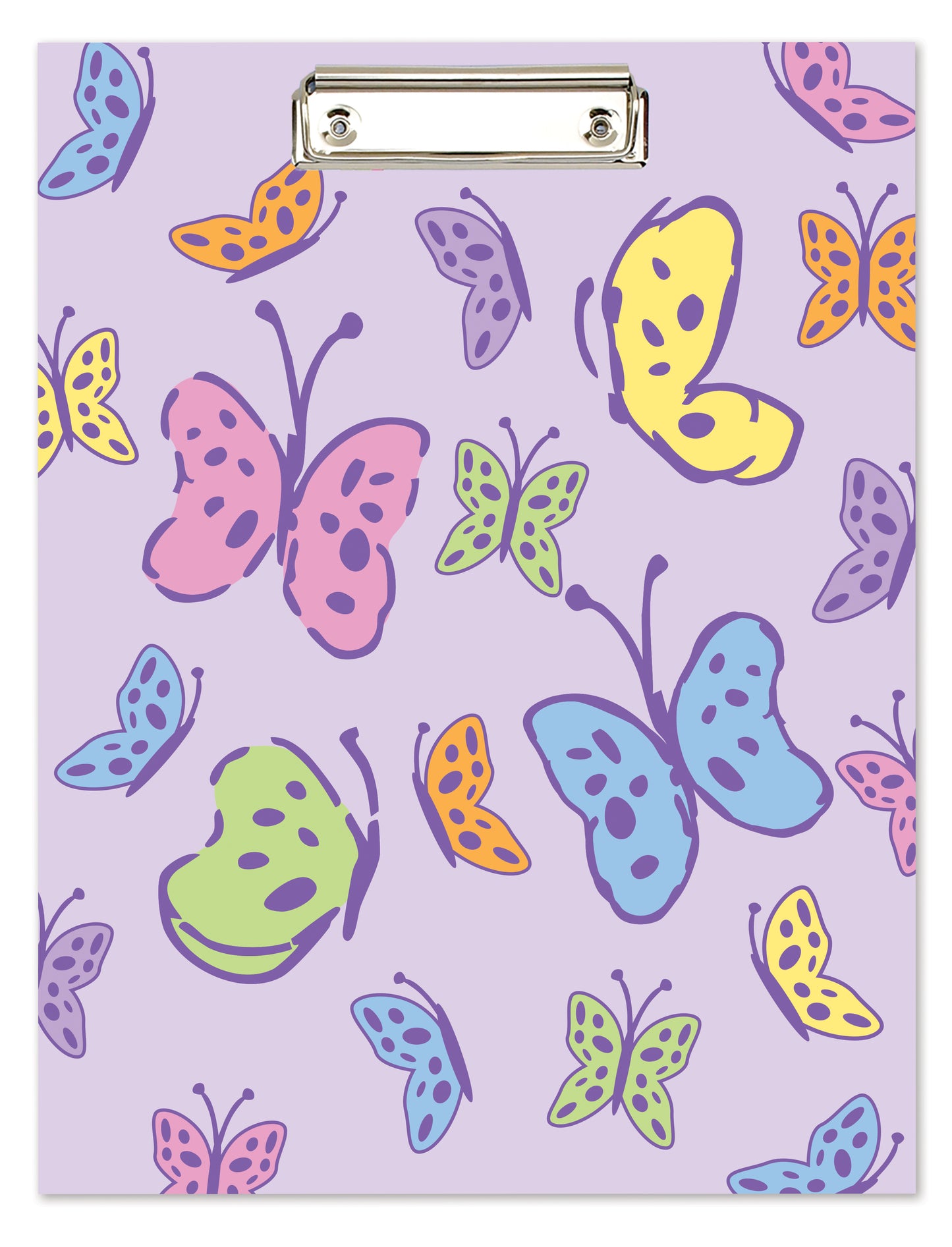 Clipboard Set Bright Butterflies