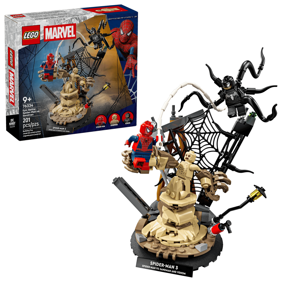 Marvel 76334 Epic Battle: Spider-Man vs. Sandman