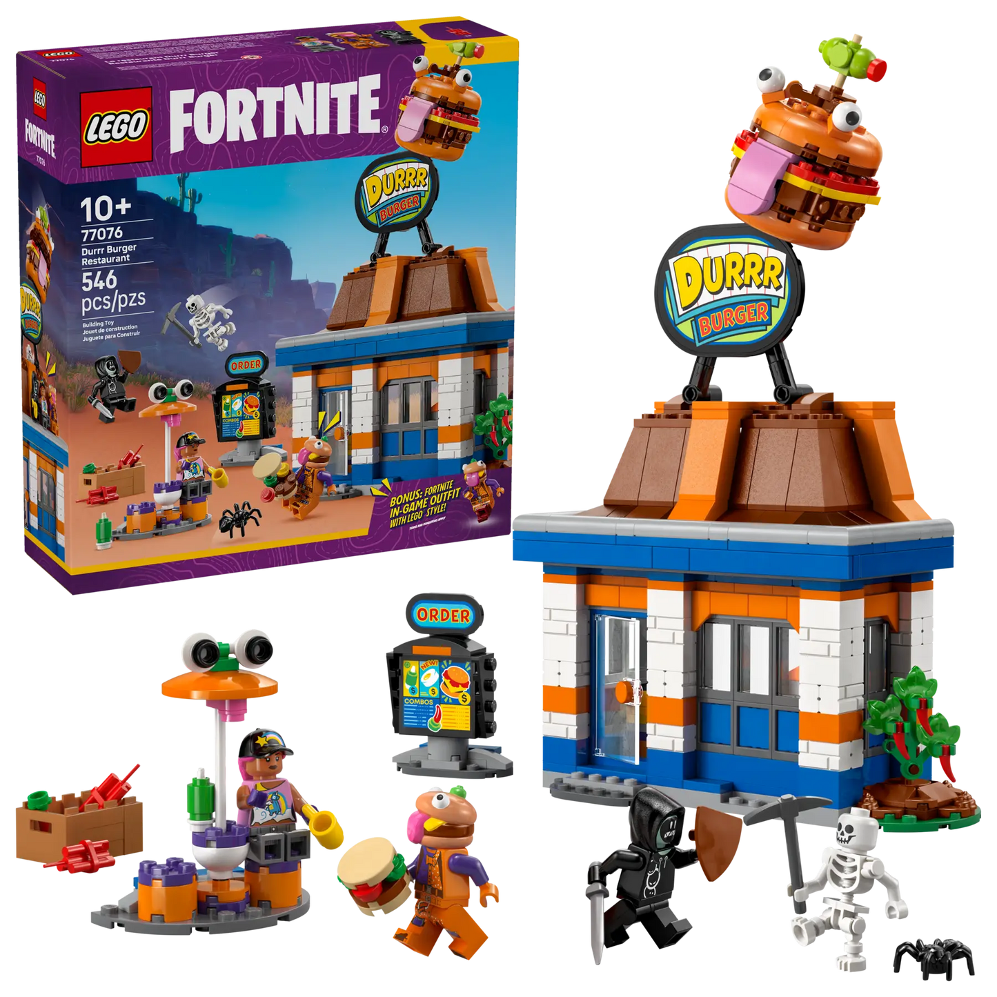 77076 Fortnite Durrr Burger Restaurant