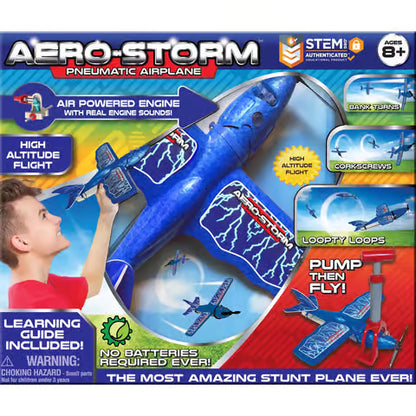 Aero Storm Blue Airplane