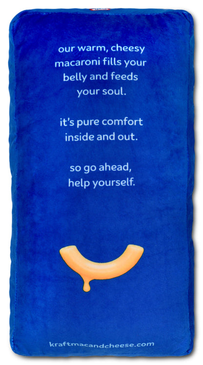 Kraft Mac and Cheese Packaging Plush