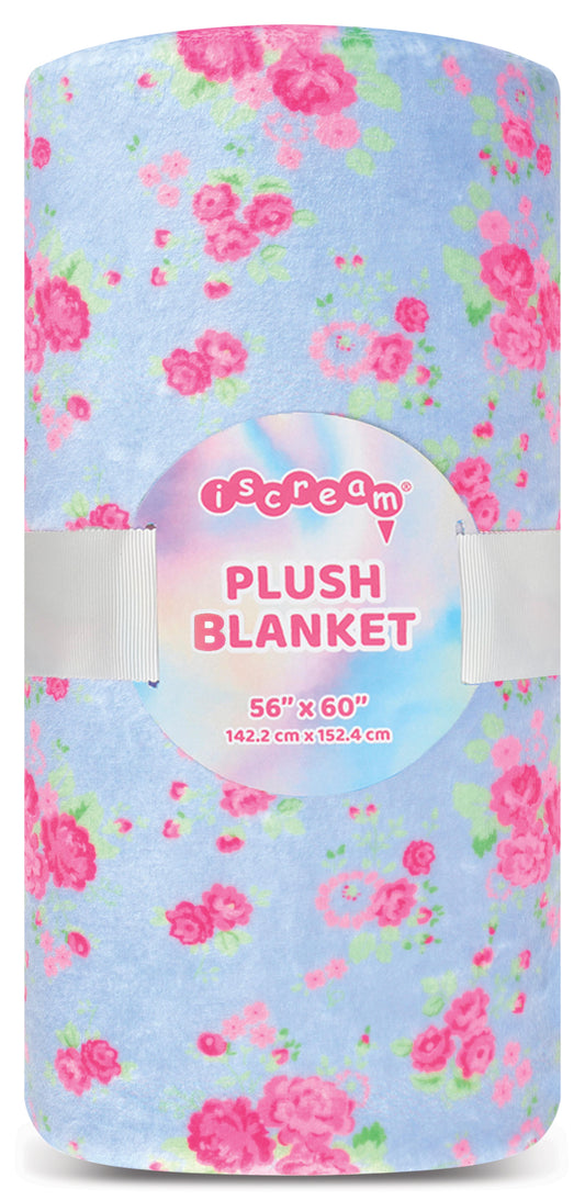 Ditsy Floral Plush Blanket