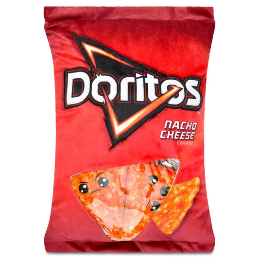 Doritos Nacho Packaging Plush Pillow
