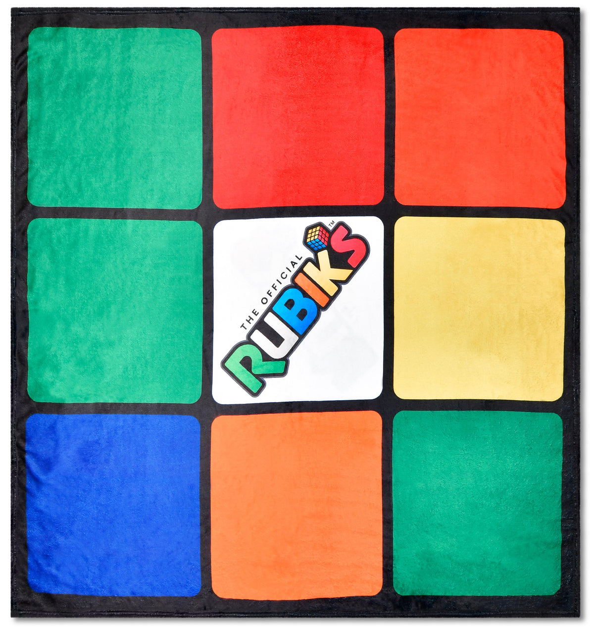 Rubik's Cube Plush Blanket