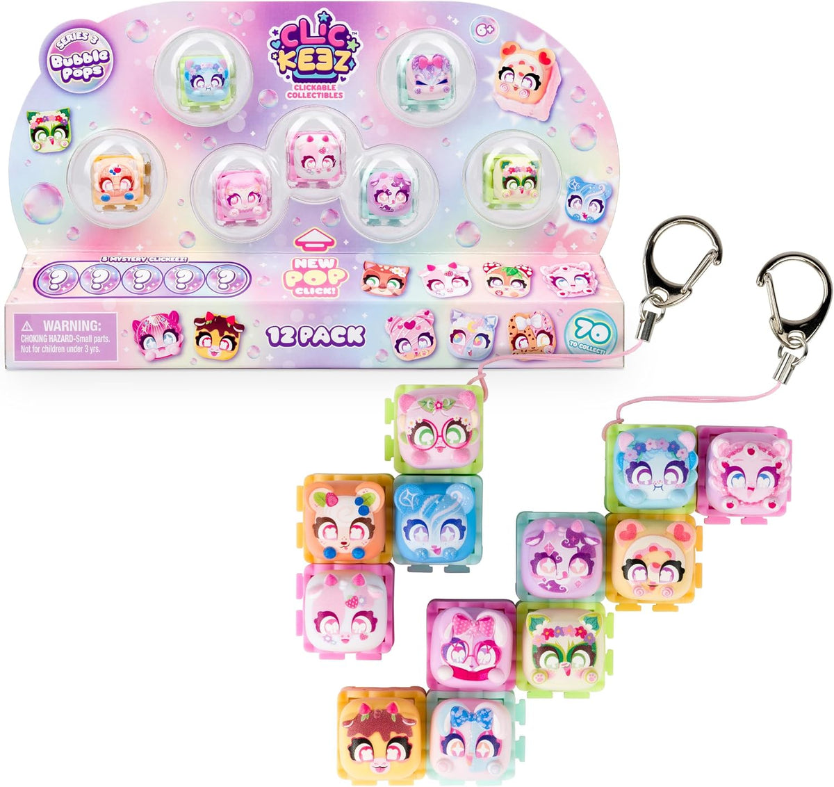 Clickeez Series 3 - 12-Pack
