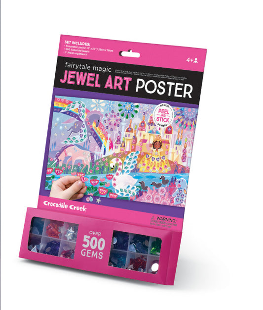 Jewel Art Poster in Fairytale Magic