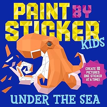 Paint by Sticker Kids Under the Sea