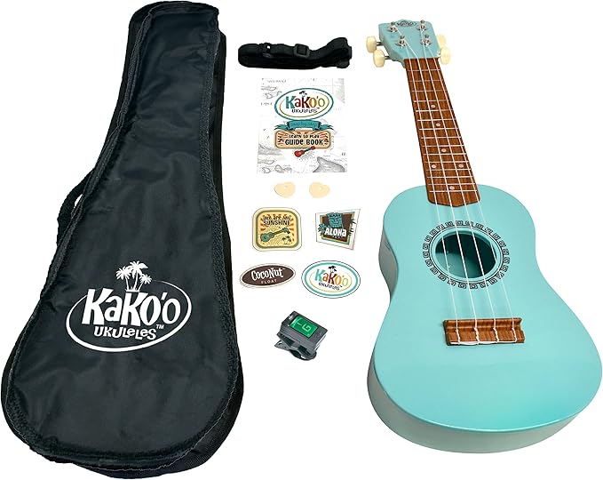 Kakoo Ukulele - Sea Foam Green