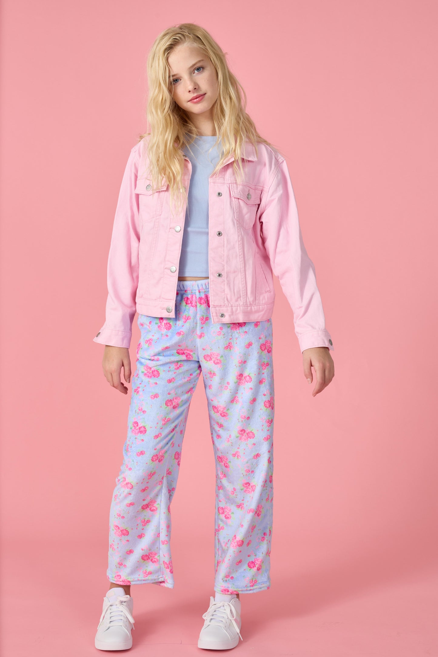 Ditsy Floral Plush Pants