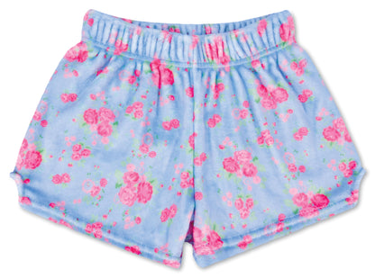 Ditsy Floral Plush Shorts