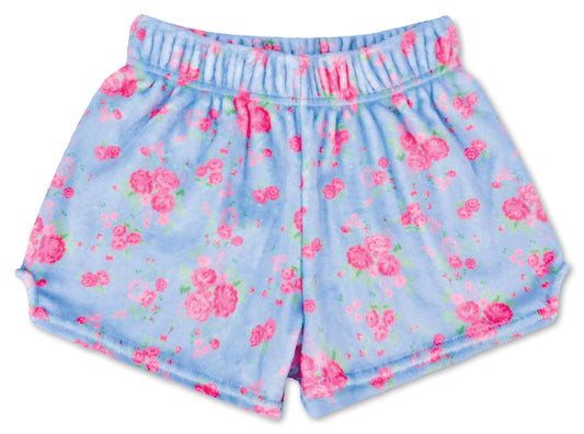 Ditsy Floral Plush Shorts