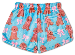 Pretty Pups Plush Shorts
