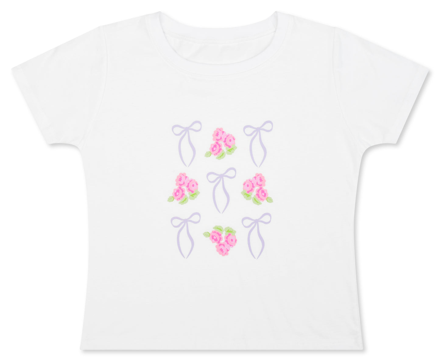 Forever Floral Boxy Tee Shirt