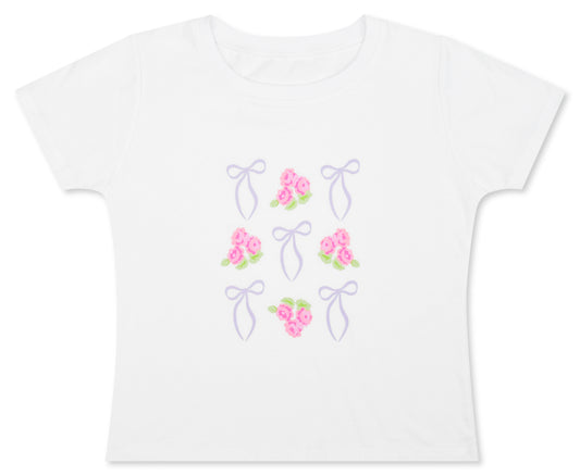 Forever Floral Boxy Tee Shirt