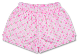Pretty in Pink Plush Shorts