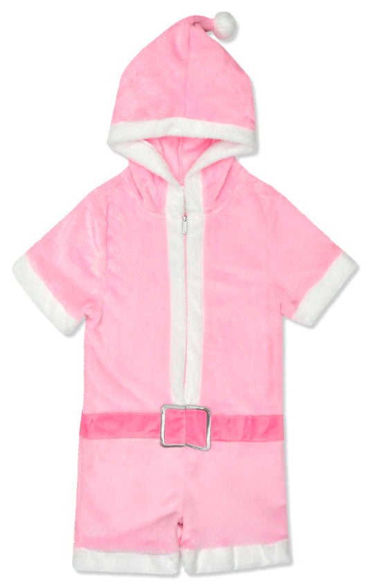 Merry Santa Plush Romper