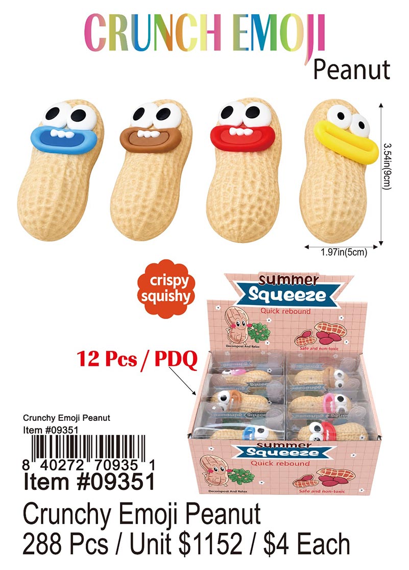 Puka Crunchy Emoji Peanut