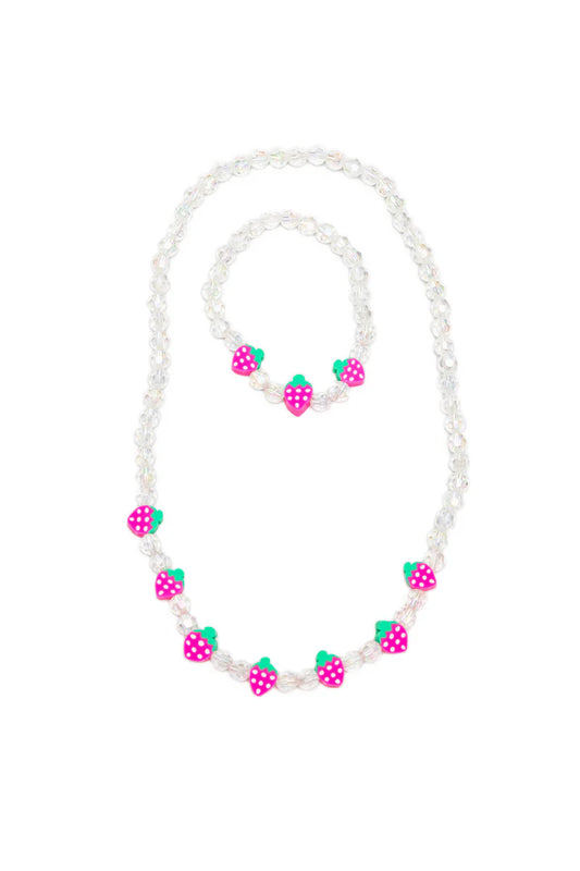 Berry Beautiful Necklace & Bracelet Set, 2pc