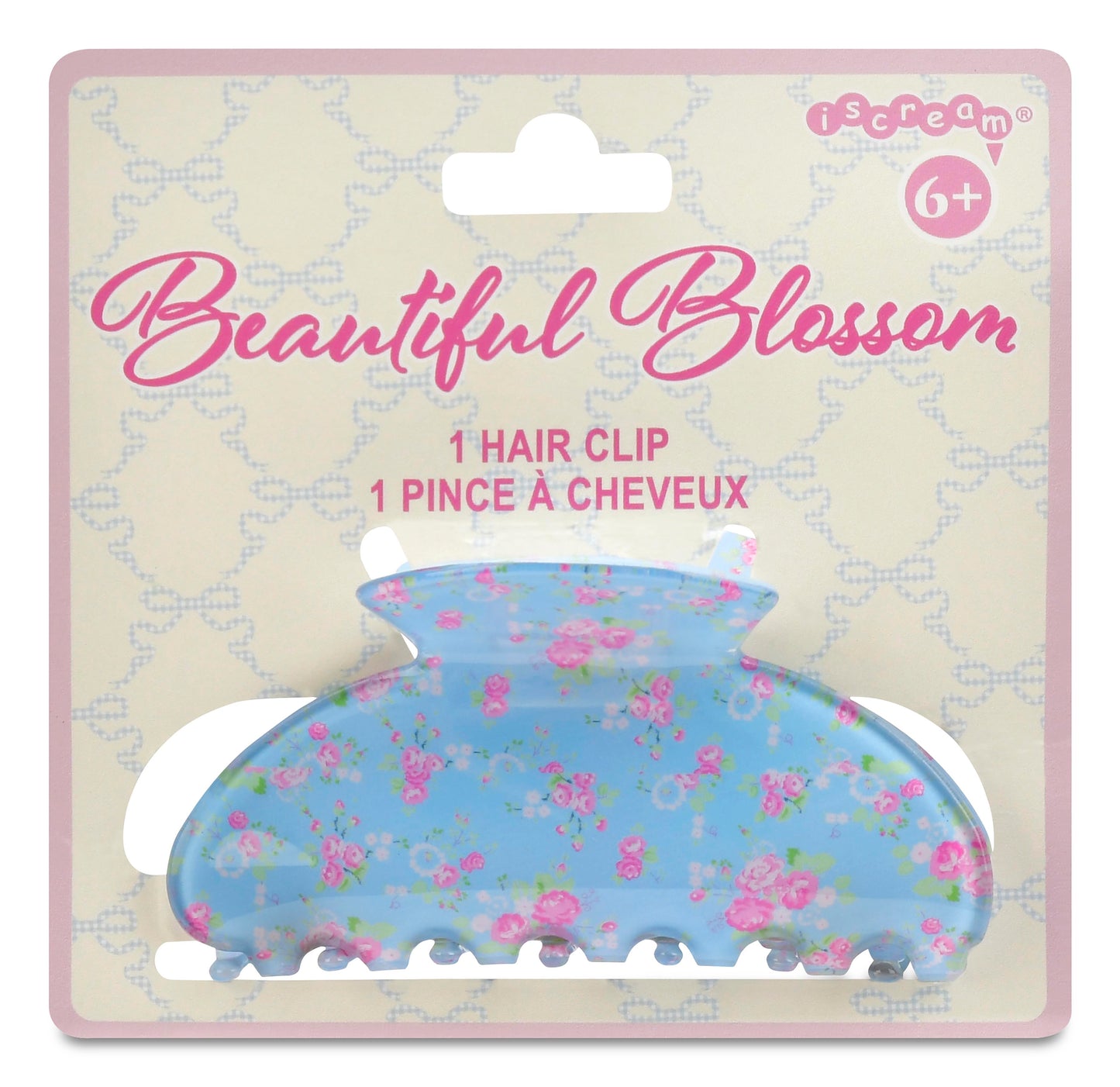 Beautiful Blossom Blue Hair Clip