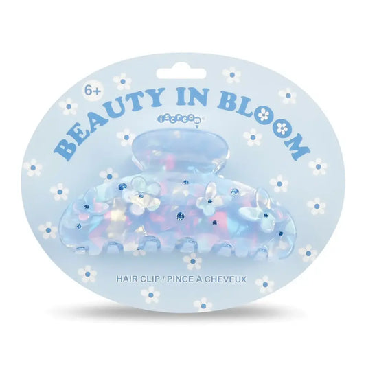 Blue Flower Hair Clip