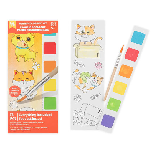 LYB Watercolor Bookmarks - Pets