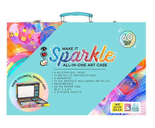 Make It Sparkle All-In-One Art Case