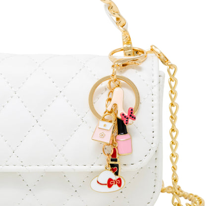 Girl's Classic Link Chain Top Handle Handbag