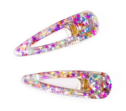 Boutique Gel Sparkle Hairclips