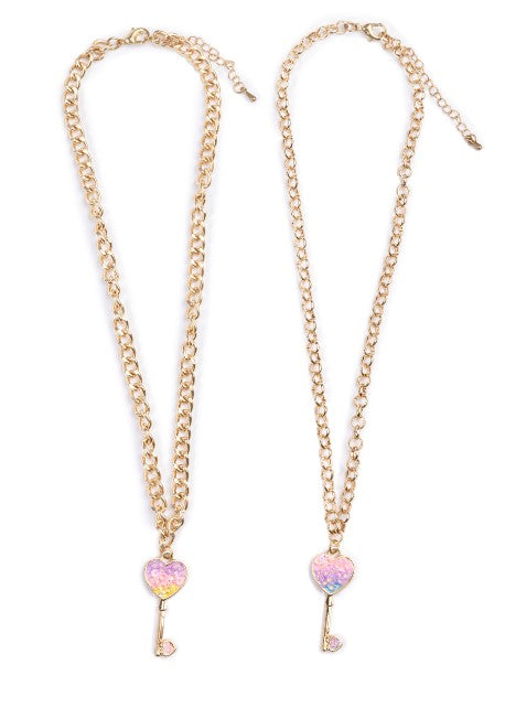 Boutique Chic Key to My Heart Necklace