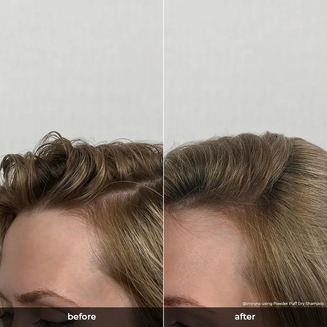 Powder Puff Dry Shampoo | volumizing non aerosol dry shampoo