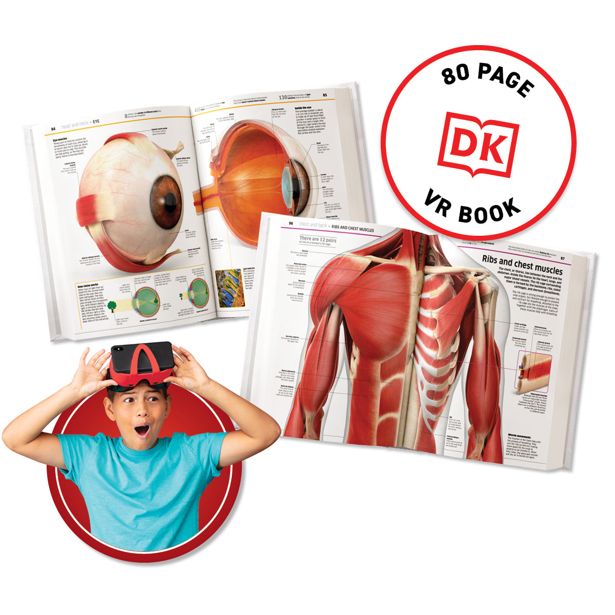 VR Human Body.  DK Gift Set