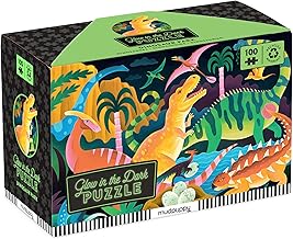 Dinosaur Park 100 Piece Glow in the Dark Puzzle
