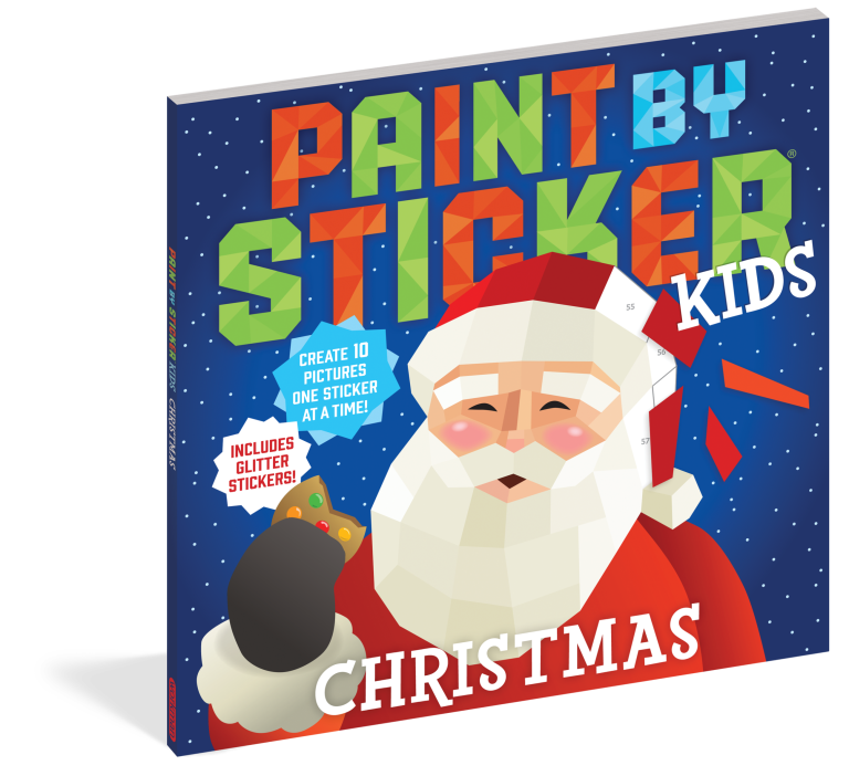 Paint by Sticker Kids: Christmas