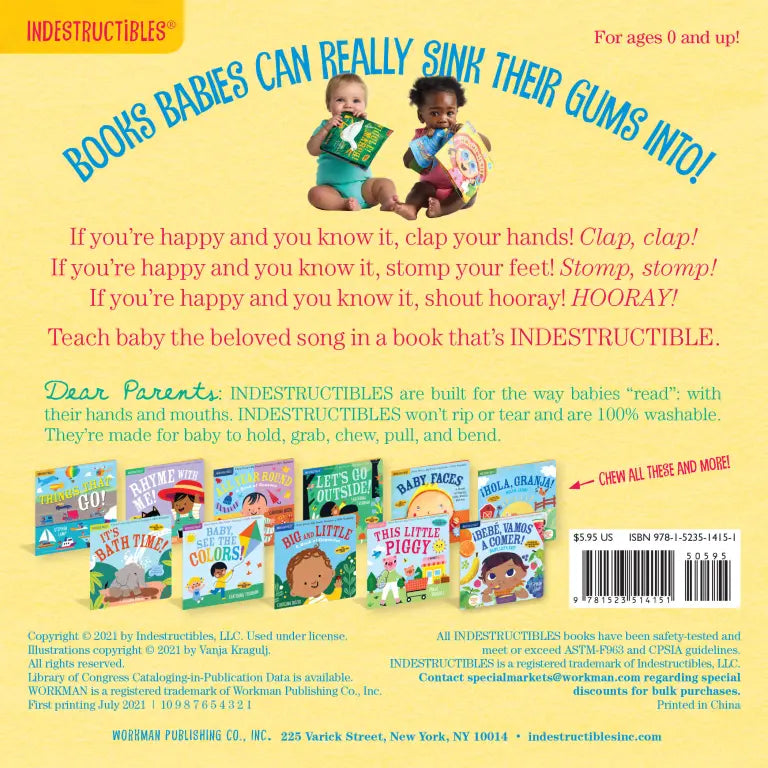 Indestructibles: Happy and You Know It!